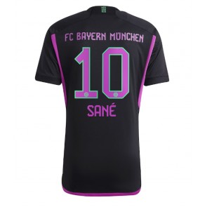 Bayern Munich Leroy Sane #10 Koszulka Wyjazdowych 2023-24 Krótki Rękaw